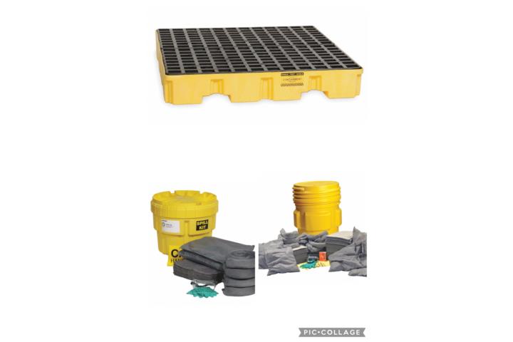 SPILL PALLETS & SPILL KIT