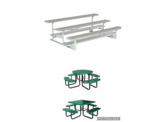 PICNIC TABLES & BLEACHERS, Puerto Rico