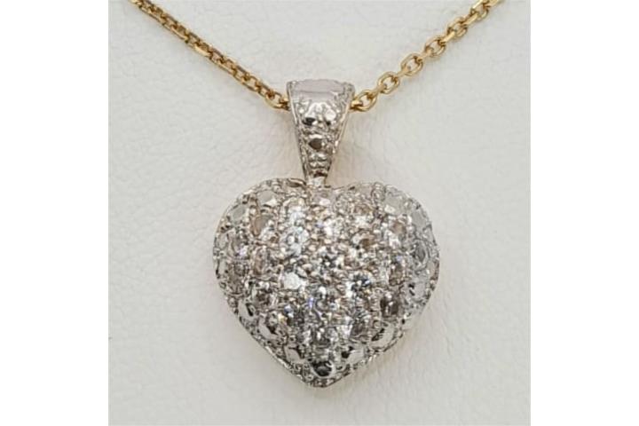 CHARM CORAZON 14KT