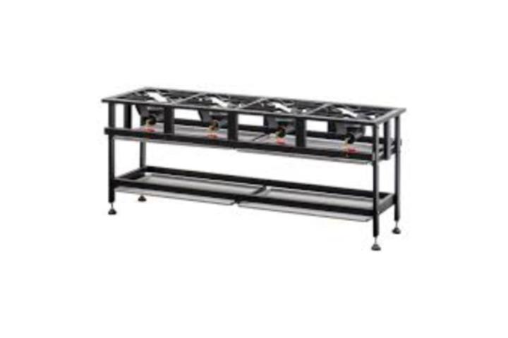 Estufa de Gas Semi-Comercial 4 quemadores