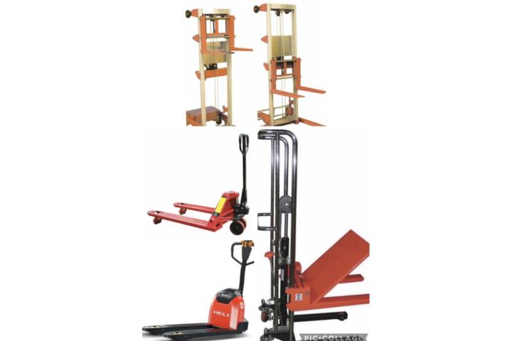PALLETS JACKS Y PALLETS STACKERS