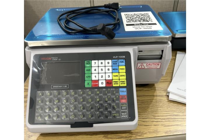 BALANZAS COMERCIALES PROGRAMABLES CON LABELS