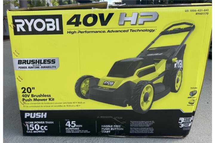 LAWN MOVER 40 v RYOBI
