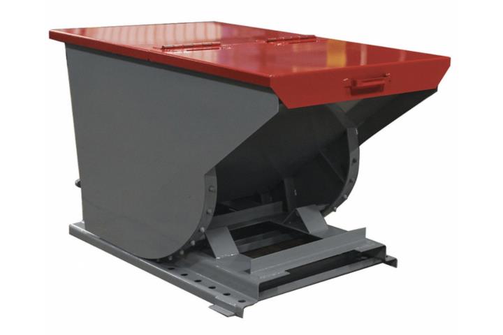 DUMPING TRASH HOOPERS 40 CU FT