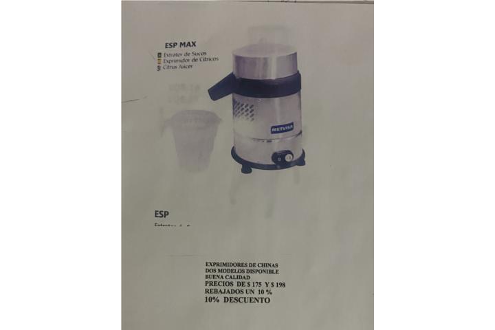 EXPRIMIDOR DE CHINA