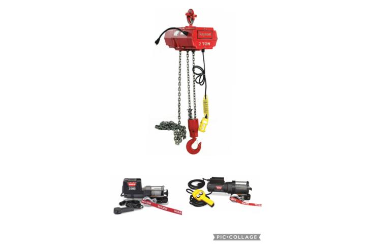 WINCHES Y PATECAS ELECTRICAS