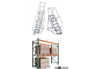 PALLETS RACKS ALMACENES Y ESCALERAS , Puerto Rico