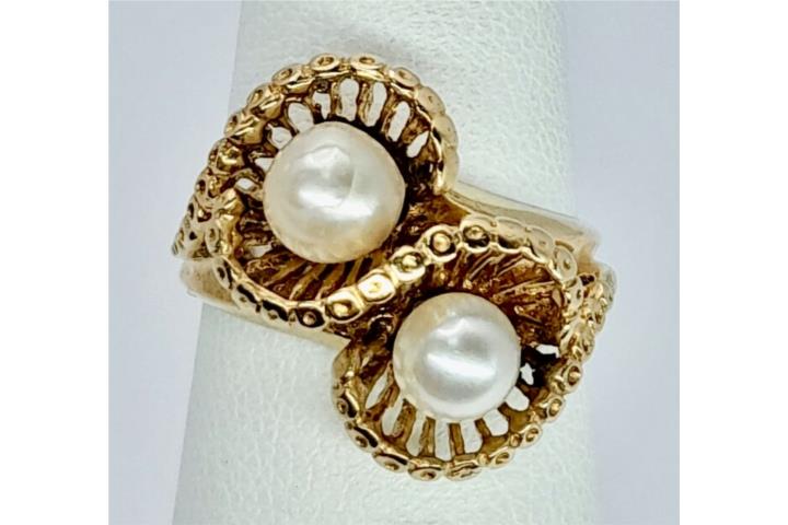 SORTIJA PERLAS 14KT