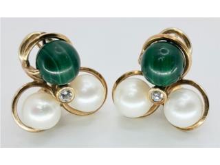 PANTALLAS JADE 10KT, JOYERIA CARMEN  Puerto Rico