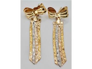 PANTALLAS LAZO 14KT, JOYERIA CARMEN  Puerto Rico