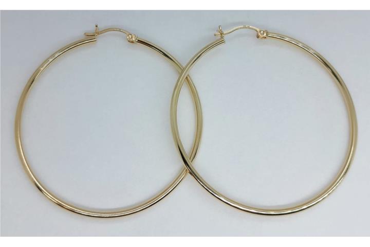 ARRACADAS LISAS 14KT