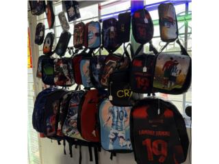 Bultos y cartucheras jugadores