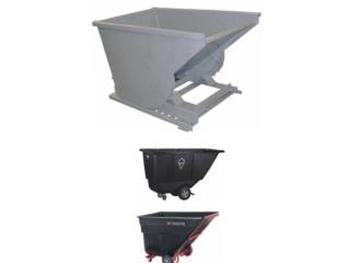 TILT TRUCKS AND DUMPING TRASH HOOPERS , Puerto Rico