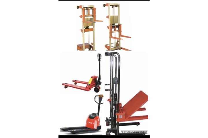 MESAS HIDRAULICAS Y PALLETS STACKERS