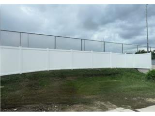 Verjas PVC estilo Privada, JC PVC Fence & more Puerto Rico