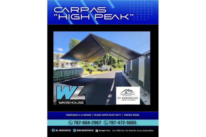 Carpas a la medida Carpas custom