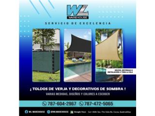 Toldos de privacidad / toldos de sombra 