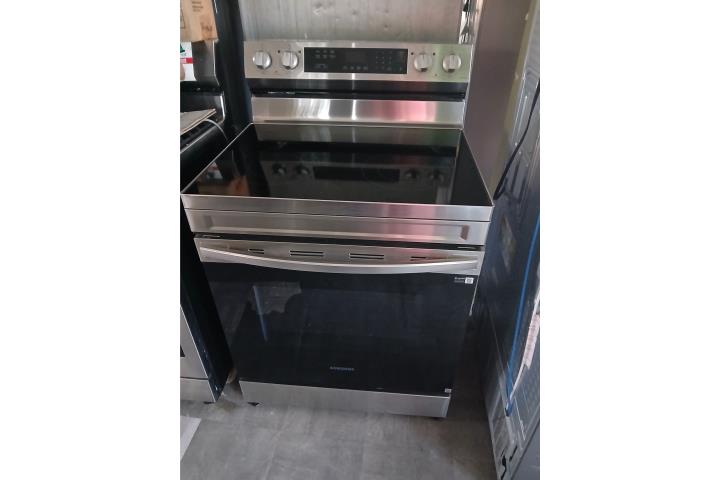 Estufa eléctrica Samsung tope cristal