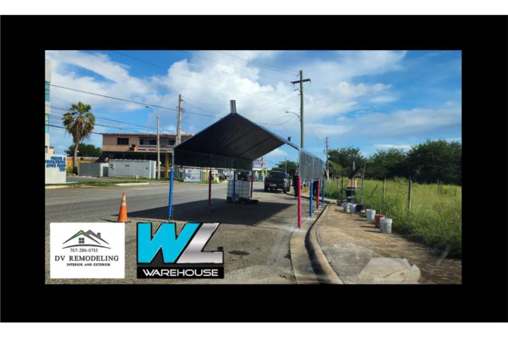 Carpas / high peak / Low peak / 1 agua