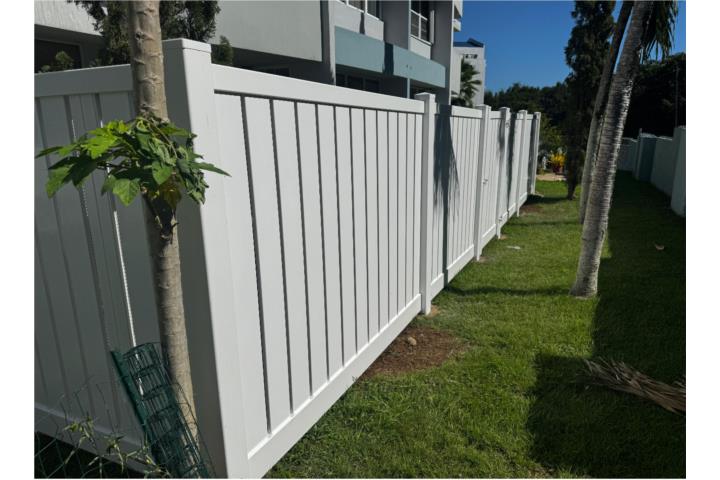 Verja Semiprivada de 5 o 6 pies de alto