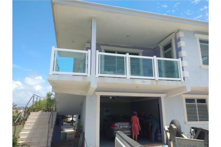 Baranda PVC con Cristal