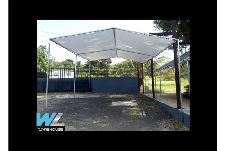 Carpas rígidas tuberia rígida