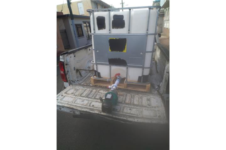 Cisternas 275 gl con bomba