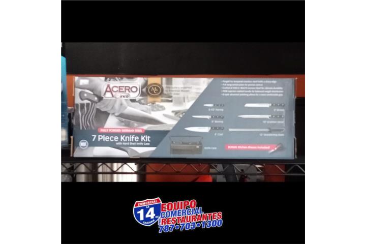 SET DE CUCHILLOS PARA ESTUDIANTES Y CHEF