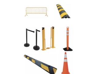 PARKING STOPS Y CONTROL BARRIERS 