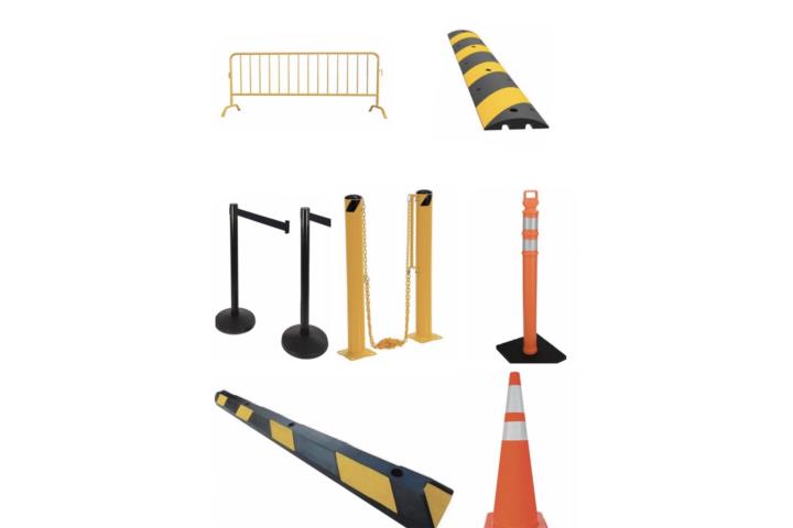 PARKING STOPS Y CONTROL BARRIERS