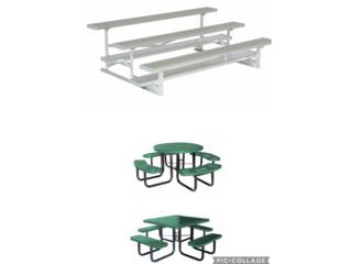 PICNIC TABLES & BLECHERS