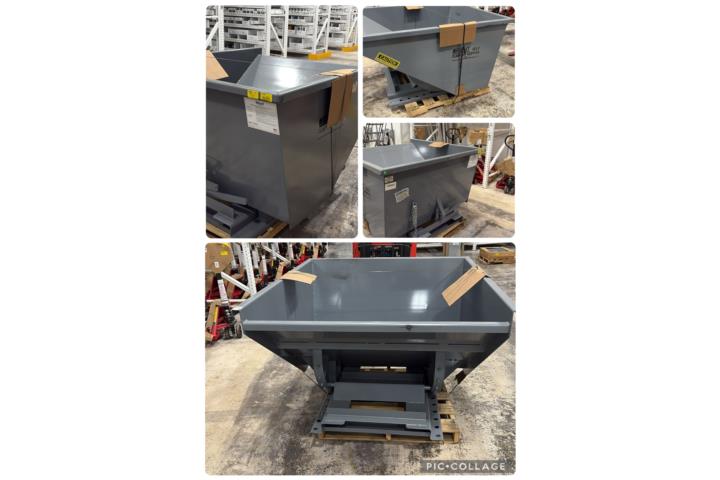 DUMPING TRASH HOOPERS 40CU FT