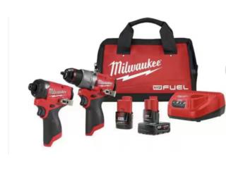 HAMMER DRILL SET MILWAUKEE 
