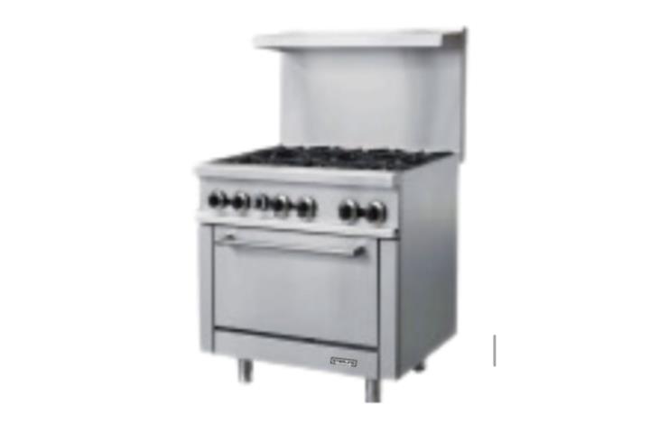 Estufa de 6 hornillas lista para entregar