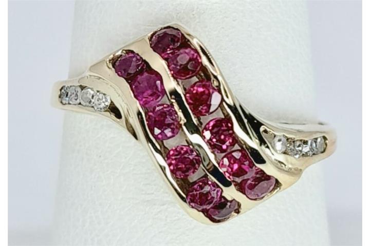 SORTIJA RUBIES 14KT
