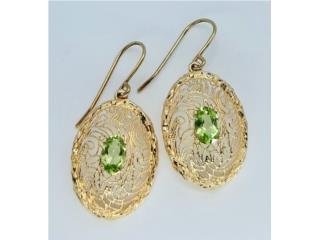 PANTALLAS PERIDOT 14KT