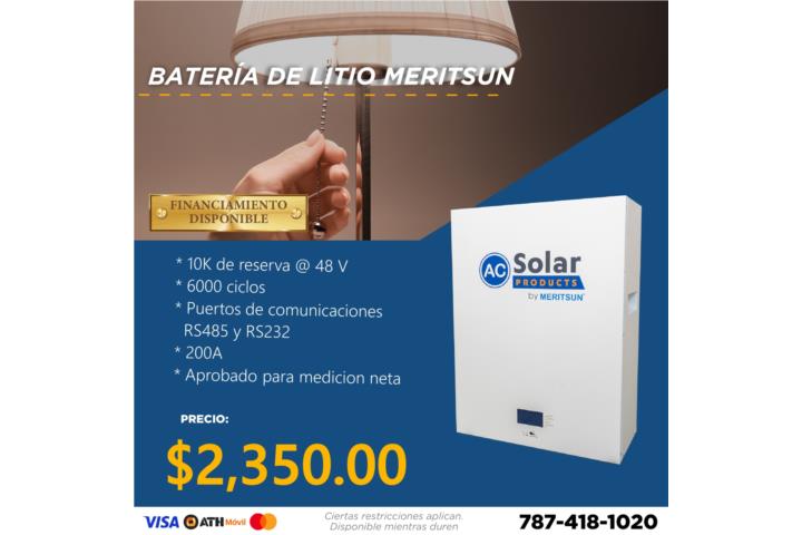 Bateria De Litio 10K