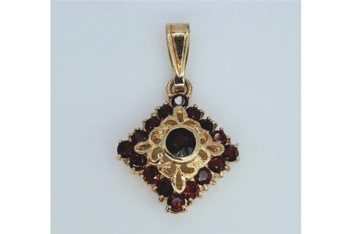 CHARM GRANATES 18KT