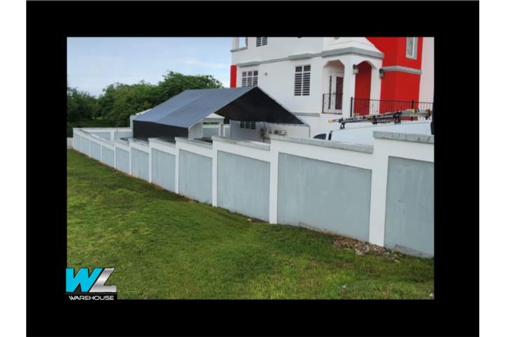 Toldos uniones Carpas a la medida