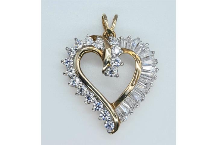 CHARM CORAZON 14KT