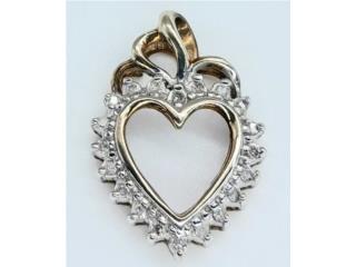 CHARM CORAZON 14KT, JOYERIA CARMEN Puerto Rico