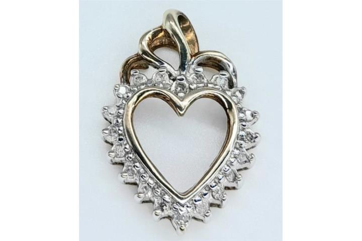 CHARM CORAZON 14KT