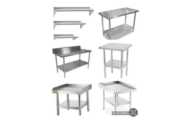 MESAS Y TABLILLAS STAINLESS