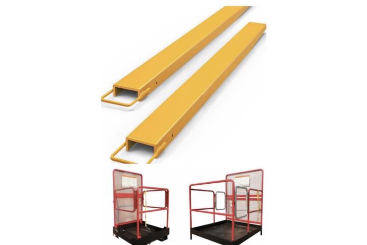 EXTENCIONES Y CANASTOS PARA FORKLIFTS