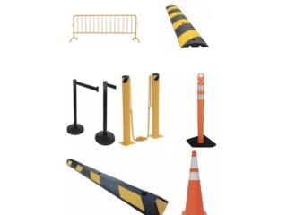 PARKING STOPS/CONTROL BARRIERS 