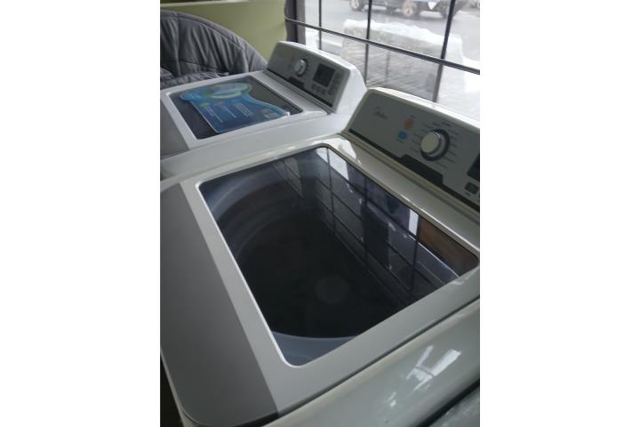 Lavadoras digitales midea tapa cristal