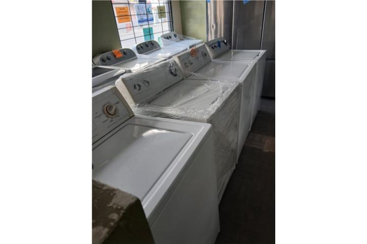 Variedad de lavadoras analogas