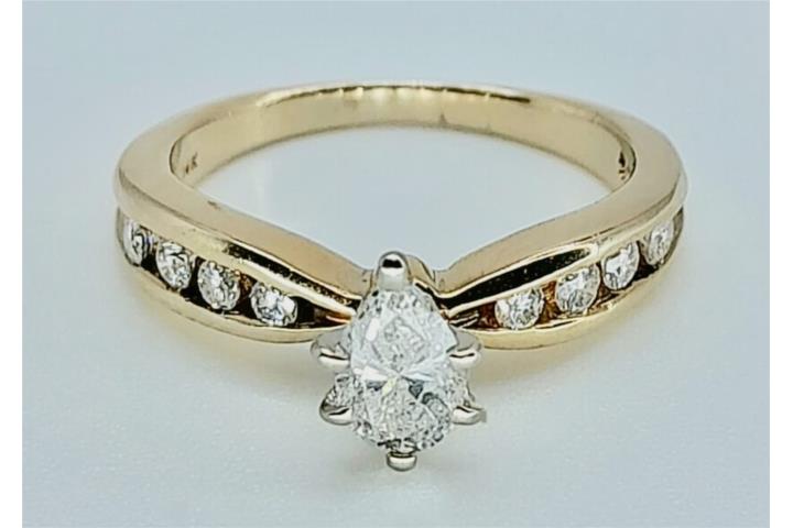 SORTIJA COMPROMISO 14KT