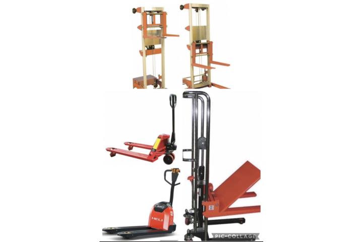 PALLETS JACKS/PALLETS STACKERS