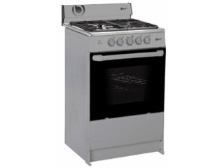 24' Stove With Oven - Silver